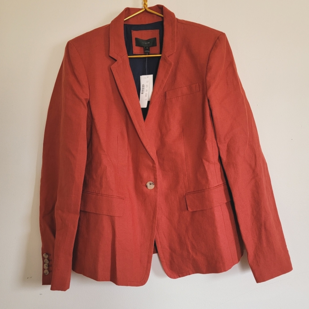 J. Crew Rust Blazer